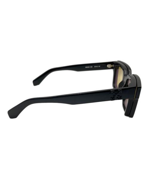 OFFWHITE（オフホワイト）OFFWHITE (オフホワイト) クリップオンサングラス ブラック サイズ:50□21-145の古着・服飾アイテム