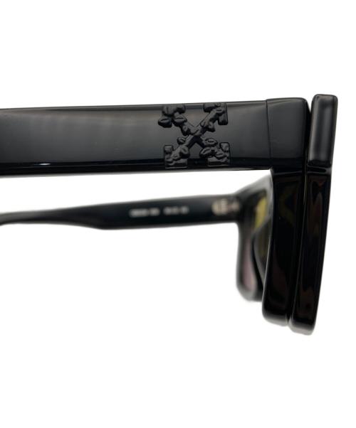 OFFWHITE（オフホワイト）OFFWHITE (オフホワイト) クリップオンサングラス ブラック サイズ:50□21-145の古着・服飾アイテム