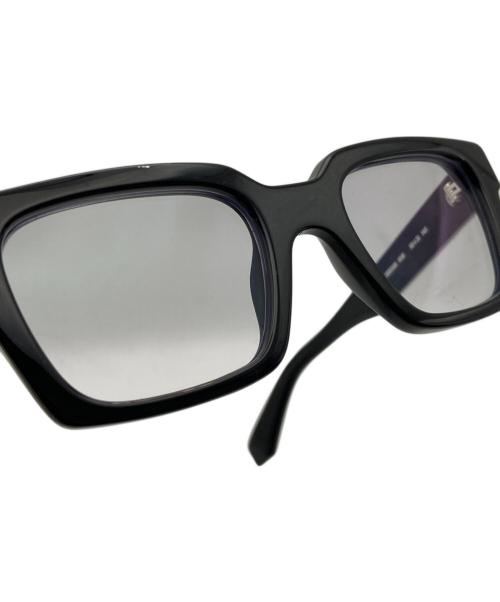 OFFWHITE（オフホワイト）OFFWHITE (オフホワイト) クリップオンサングラス ブラック サイズ:50□21-145の古着・服飾アイテム