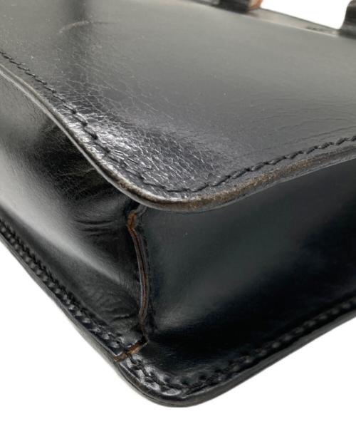 GLENROYAL（グレンロイヤル）GLENROYAL (グレンロイヤル) レザーブリーフケース ブラックの古着・服飾アイテム