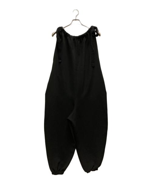 Curensology（カレンソロジー）Curensology (カレンソロジー) リボンオールインワン ブラック サイズ:FREEの古着・服飾アイテム