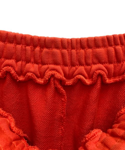 MAISON SPECIAL（メゾンスペシャル）MAISON SPECIAL (メゾンスペシャル) Sweat Distressed Wide Pants オレンジ サイズ:38の古着・服飾アイテム