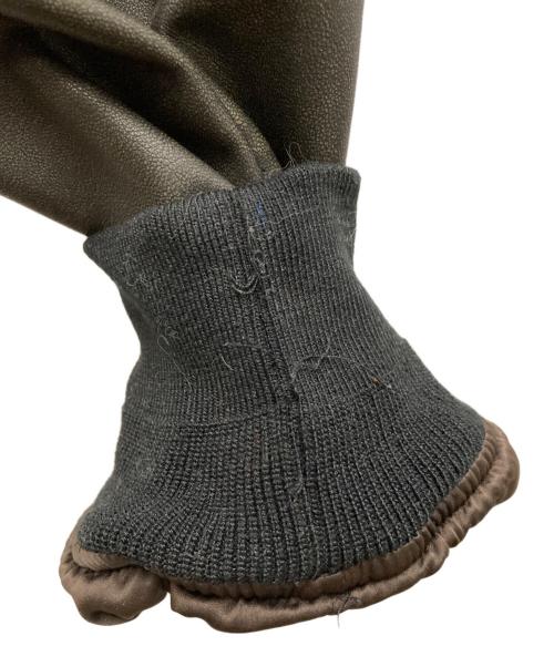 SLY（スライ）SLY (スライ) VINTAGE F/LEATHER CROP ブラウン サイズ:1の古着・服飾アイテム