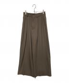 VEQUMベクム）の古着「WIDE SLACKS」｜ブラウン
