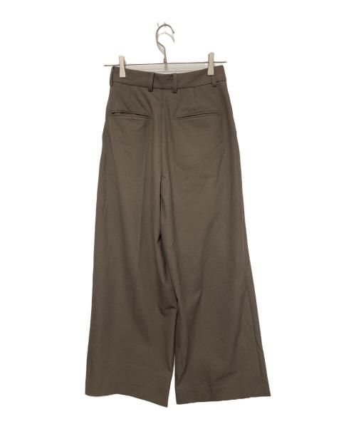 VEQUM（ベクム）VEQUM (ベクム) WIDE SLACKS ブラウン サイズ:Ｓの古着・服飾アイテム