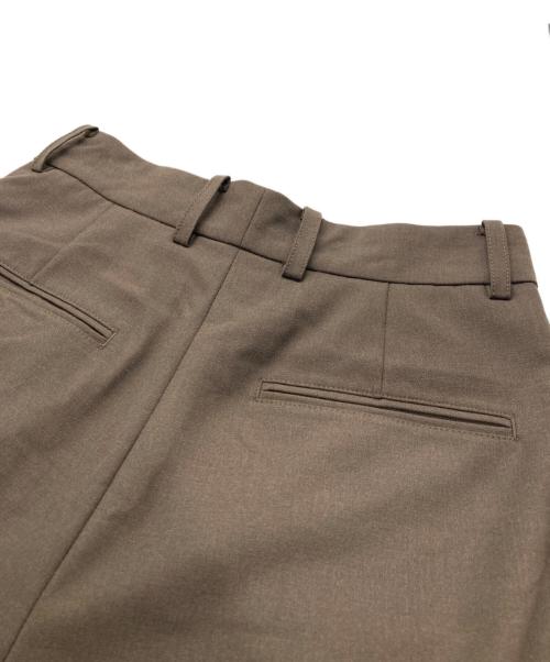 VEQUM（ベクム）VEQUM (ベクム) WIDE SLACKS ブラウン サイズ:Ｓの古着・服飾アイテム
