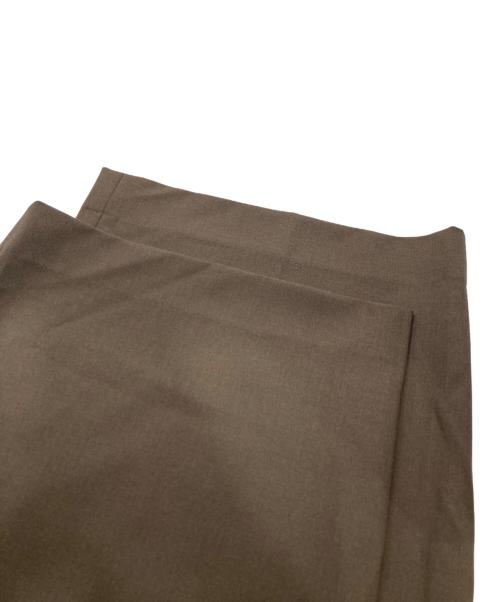 VEQUM（ベクム）VEQUM (ベクム) WIDE SLACKS ブラウン サイズ:Ｓの古着・服飾アイテム