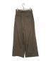 VEQUM (ベクム) WIDE SLACKS ブラウン サイズ:Ｓ：3500円