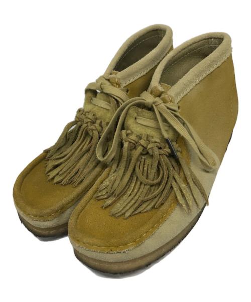 CLARKS ORIGINALS（クラークス オリジナルズ）Clarks Originals (クラークス オリジナルズ) Wallabee ベージュ サイズ:US 9の古着・服飾アイテム