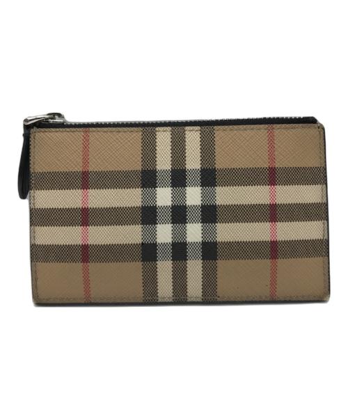 BURBERRY（バーバリー）BURBERRY (バーバリー) カードケース ベージュの古着・服飾アイテム