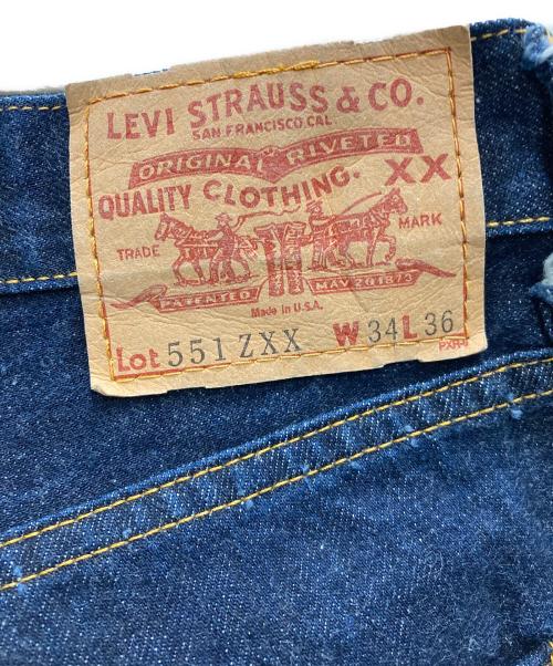 LEVI'S（リーバイス）LEVI'S (リーバイス) 90s 復刻551ZXXデニムパンツ インディゴ サイズ: 86cm (W34)の古着・服飾アイテム