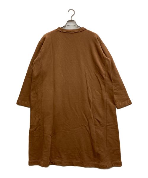 45R（フォーティファイブ・アール）45R (フォーティファイブ・アール) スウェットワンピース ブラウン サイズ:00の古着・服飾アイテム