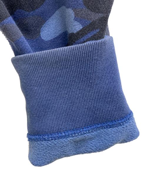 A BATHING APE（ア ベイシング エイプ）A BATHING APE (ア ベイシング エイプ) CAMO SHARK FULL ZIP HOODIE PONR ブルー サイズ:Sの古着・服飾アイテム