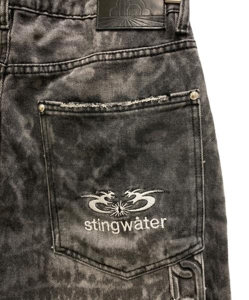 stingwater（スティングウォーター）STINGWATER (スティングウォーター) フェイスペインターデニムパンツ ブラック サイズ:Sの古着・服飾アイテム