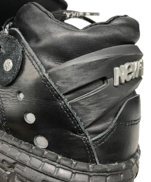 NEWROCK（ニューロック）NEWROCK (ニューロック) レザーアンクルブーツ ブラック サイズ:41の古着・服飾アイテム