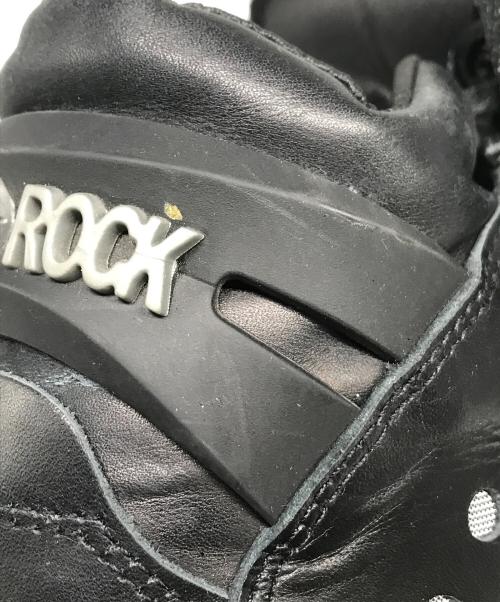 NEWROCK（ニューロック）NEWROCK (ニューロック) レザーアンクルブーツ ブラック サイズ:41の古着・服飾アイテム