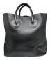 YOUNG & OLSEN The DRYGOODS STORE (ヤングアンドオルセン ザ ドライグッズストア) EMBOSSED LEATHER TOTE M ブラック：10000円