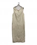 STUDIO DOE×TODAYFULスタジオドゥ×トゥデイフル）の古着「Neck Gather Dress」｜ベージュ