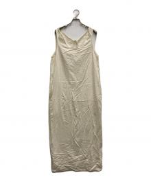 STUDIO DOE×TODAYFUL（スタジオドゥ×トゥデイフル）の古着「Neck Gather Dress」｜ベージュ