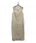 STUDIO DOE（スタジオドゥ）の古着「Neck Gather Dress」｜ベージュ