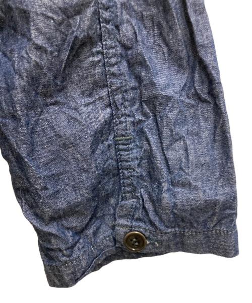 POST O'ALLS（ポストオーバーオールズ）POST O'ALLS (ポストオーバーオールズ) プルオーバーシャツ インディゴ サイズ:Ⅼの古着・服飾アイテム