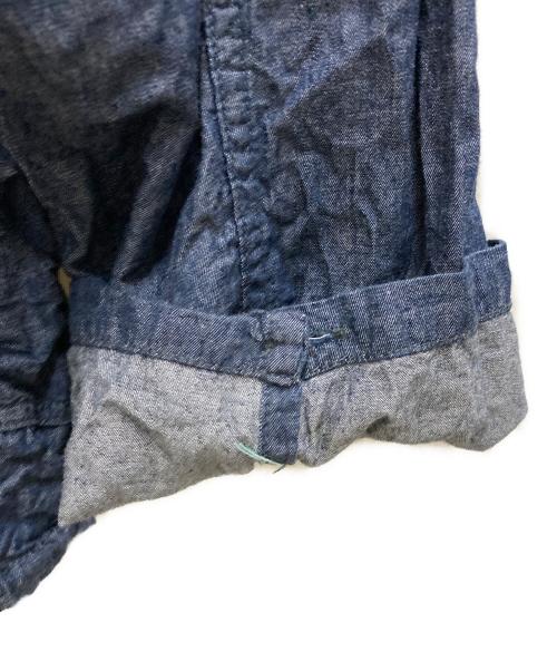 POST O'ALLS（ポストオーバーオールズ）POST O'ALLS (ポストオーバーオールズ) プルオーバーシャツ インディゴ サイズ:Ⅼの古着・服飾アイテム