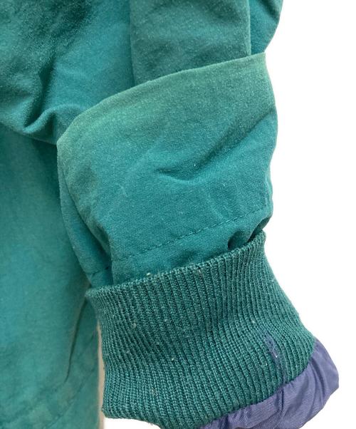 Eddie Bauer（エディーバウアー）Eddie Bauer (エディーバウアー) 80s クレイジーパターンマウンテンジャケット グリーン サイズ:Sの古着・服飾アイテム