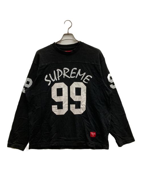 SUPREME（シュプリーム）Supreme (シュプリーム) 99 L/S Football Top ブラック サイズ:Ⅿの古着・服飾アイテム