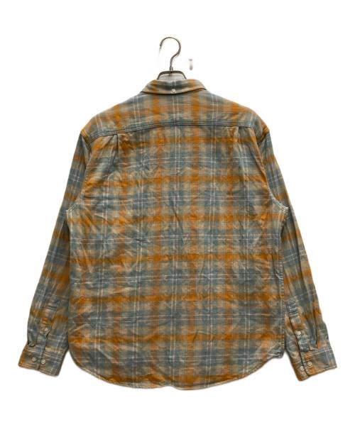 SUPREME（シュプリーム）Supreme (シュプリーム) Plaid Flannel Shirt ブルー×ブラウン サイズ:Ⅿの古着・服飾アイテム