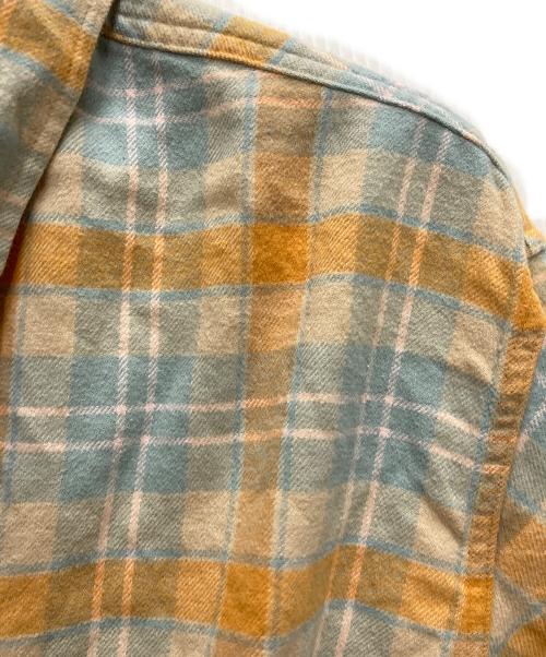 SUPREME（シュプリーム）Supreme (シュプリーム) Plaid Flannel Shirt ブルー×ブラウン サイズ:Ⅿの古着・服飾アイテム
