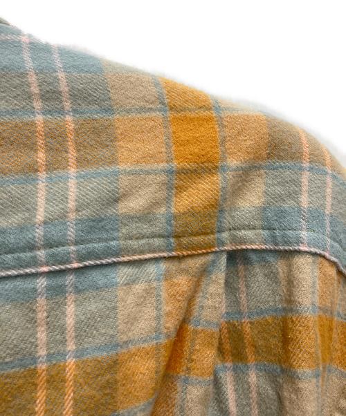 SUPREME（シュプリーム）Supreme (シュプリーム) Plaid Flannel Shirt ブルー×ブラウン サイズ:Ⅿの古着・服飾アイテム
