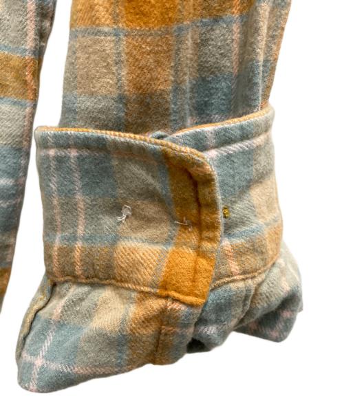 SUPREME（シュプリーム）Supreme (シュプリーム) Plaid Flannel Shirt ブルー×ブラウン サイズ:Ⅿの古着・服飾アイテム