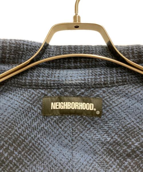 NEIGHBORHOOD（ネイバーフッド）NEIGHBORHOOD (ネイバーフッド) チェックネルシャツ ネイビー サイズ:Mの古着・服飾アイテム