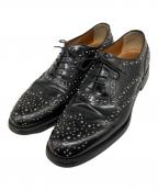 CHURCH'Sチャーチ）の古着「スタッズレザーシューズ」｜ブラック