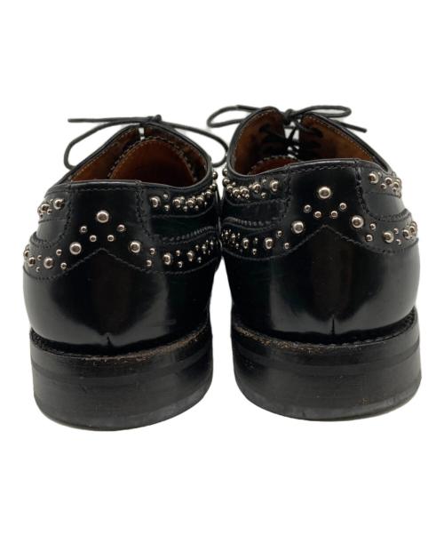 CHURCH'S（チャーチ）CHURCH'S (チャーチ) スタッズレザーシューズ ブラック サイズ:37 1/2の古着・服飾アイテム