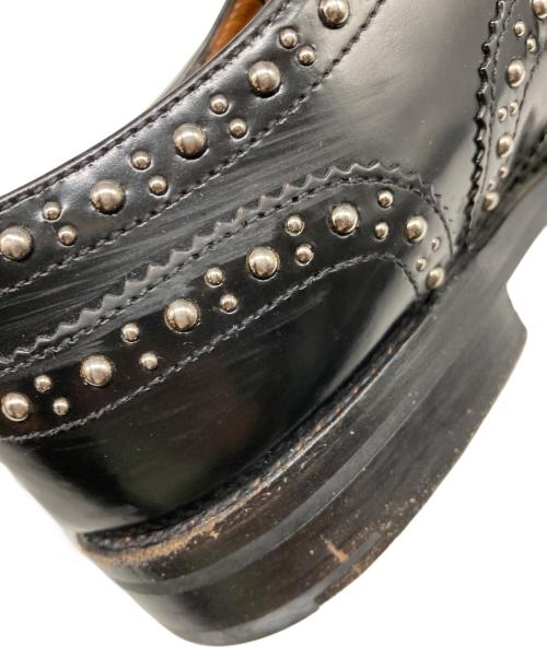 CHURCH'S（チャーチ）CHURCH'S (チャーチ) スタッズレザーシューズ ブラック サイズ:37 1/2の古着・服飾アイテム