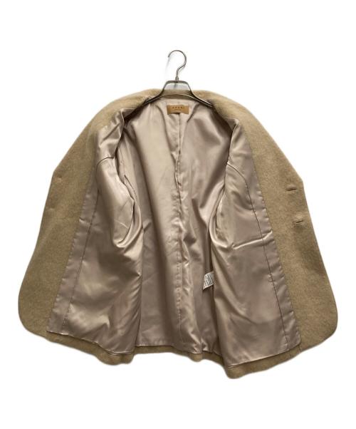 Ameri（アメリ）AMERI (アメリ) UND 2WAY MOHAIR SHAGGY BIG JACKET ベージュ サイズ:FREEの古着・服飾アイテム