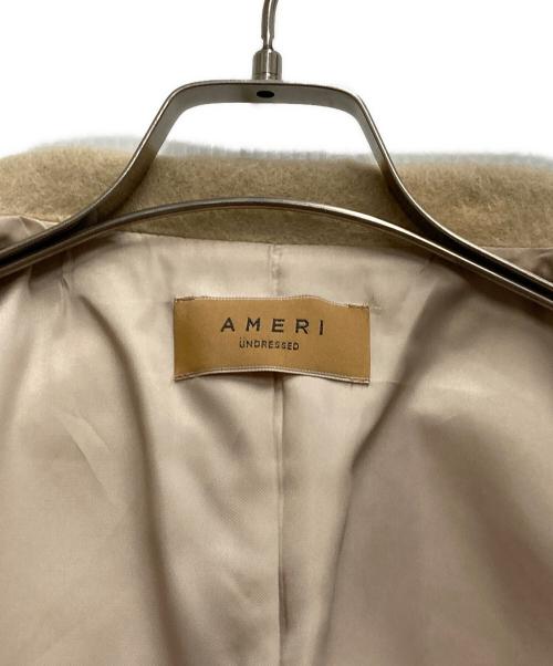 Ameri（アメリ）AMERI (アメリ) UND 2WAY MOHAIR SHAGGY BIG JACKET ベージュ サイズ:FREEの古着・服飾アイテム