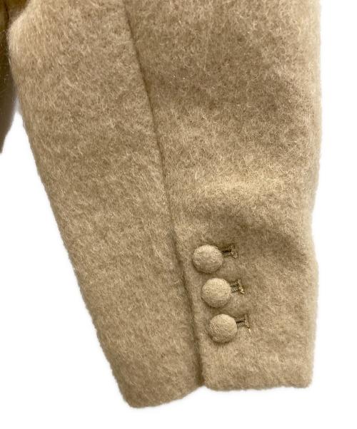 Ameri（アメリ）AMERI (アメリ) UND 2WAY MOHAIR SHAGGY BIG JACKET ベージュ サイズ:FREEの古着・服飾アイテム