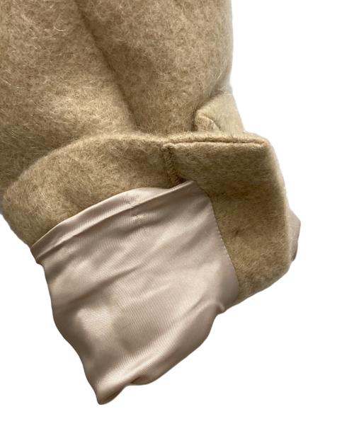 Ameri（アメリ）AMERI (アメリ) UND 2WAY MOHAIR SHAGGY BIG JACKET ベージュ サイズ:FREEの古着・服飾アイテム