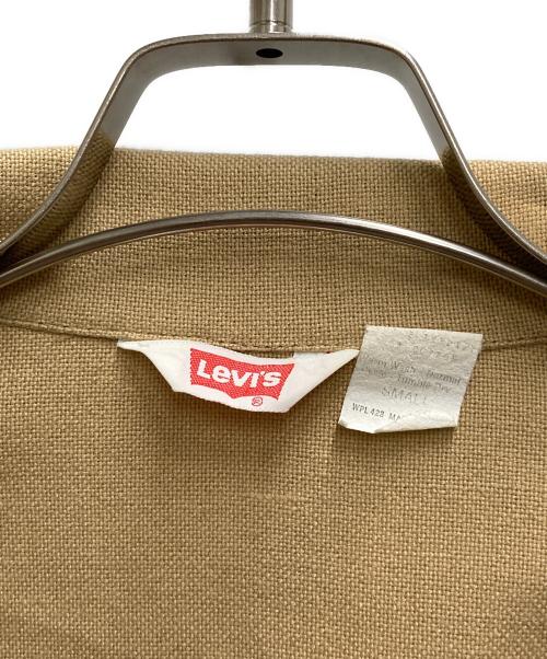 LEVI'S（リーバイス）LEVI'S (リーバイス) 70's USA製ワークシャツジャケット ベージュ サイズ:Sの古着・服飾アイテム