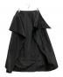 COMME des GARCONS tricot（コムデギャルソントリコ）の古着「オープンデザインスカート」｜ブラック