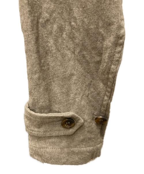 JUNYA WATANABE COMME des GARCONS（ジュンヤワタナベ コムデギャルソン）JUNYA WATANABE COMME des GARCONS ((ジュンヤワタナベ コムデギャルソン) 変形デザイン縮絨コート ブラウン サイズ:Sの古着・服飾アイテム