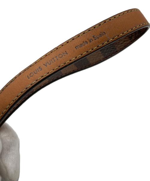 LOUIS VUITTON（ルイ ヴィトン）LOUIS VUITTON (ルイ ヴィトン) レザーブレスレット ブラウンの古着・服飾アイテム