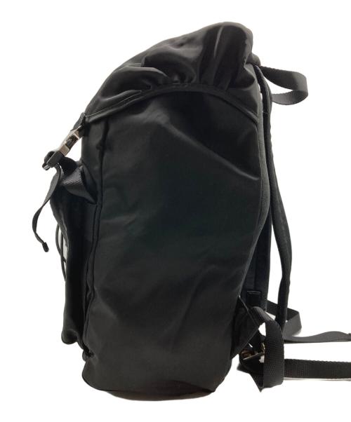 PRADA（プラダ）PRADA (プラダ) ドローストリングバックパック ブラックの古着・服飾アイテム