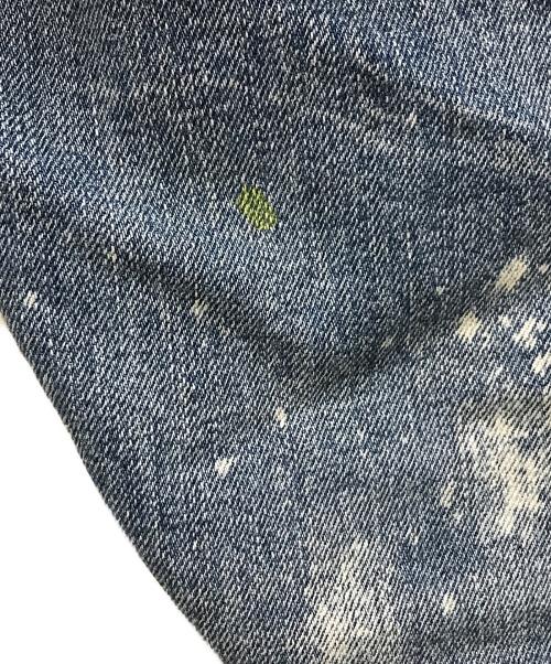 POLO RALPH LAUREN（ポロ・ラルフローレン）POLO RALPH LAUREN (ポロ・ラルフローレン) 再構築デニムパンツ インディゴ サイズ:86cm (W34)の古着・服飾アイテム