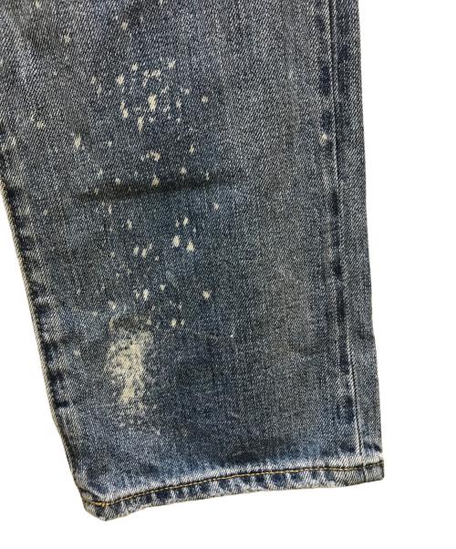 POLO RALPH LAUREN（ポロ・ラルフローレン）POLO RALPH LAUREN (ポロ・ラルフローレン) 再構築デニムパンツ インディゴ サイズ:86cm (W34)の古着・服飾アイテム