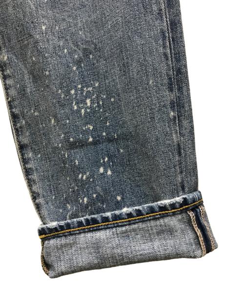 POLO RALPH LAUREN（ポロ・ラルフローレン）POLO RALPH LAUREN (ポロ・ラルフローレン) 再構築デニムパンツ インディゴ サイズ:86cm (W34)の古着・服飾アイテム