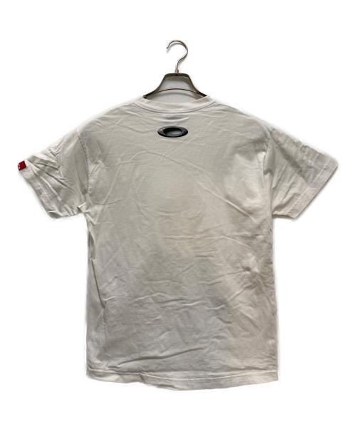 OAKLEY（オークリー）OAKLEY (オークリー) 90s モンスタードッグプリントtee ホワイト サイズ:Ｍの古着・服飾アイテム