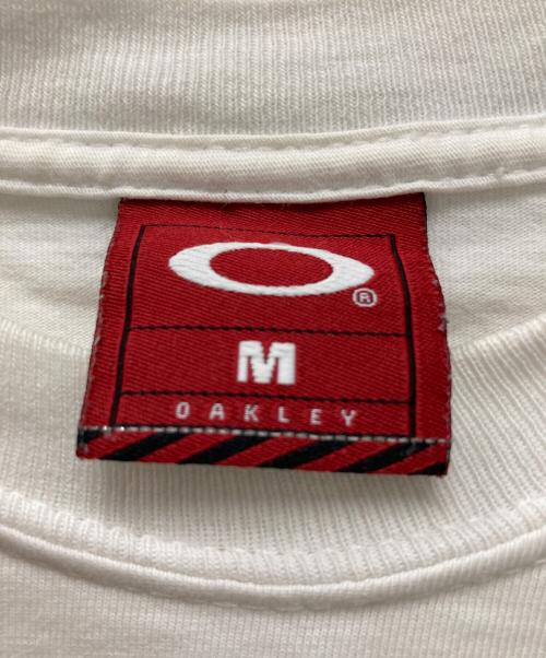 OAKLEY（オークリー）OAKLEY (オークリー) 90s モンスタードッグプリントtee ホワイト サイズ:Ｍの古着・服飾アイテム
